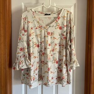 Stitch Fix - Cleodonna Ruffle Sleeve Knit top by Papermoon